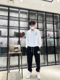 高品質 クロムハーツ 激安偽物 刺繍足もとを束ねたカジュアルなスポーツパンツ