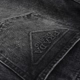 【限定】プラダ コピーおすすめ の新定番重工業圧印水洗刺繍カジュアルジーンズ