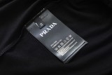 累積売上総額第１位！プラダ 偽物通販 24 ss新作ネックプリントイニシャルロゴ半袖Tシャツ
