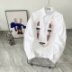 【限定】ロエベ 激安通販 2024キャラクター顔なし男特殊刺繍機半袖シャツ