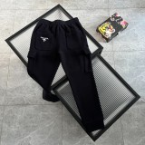 超話題! プラダ 激安通販 厚手コットンマルチポケット機能付きパンツ