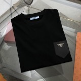 大人気 プラダ コピーおすすめ PRADA2024新作ラベリングロゴ半袖Tシャツ