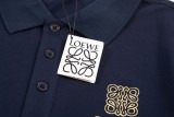 追跡付 ロエベ 激安偽物 アルファベットロゴ刺繍ポロシャツ