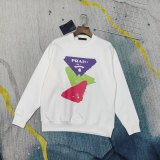超奇跡の入荷☆ プラダ スーパーコピー プリント個性的な丸首衛衣2色