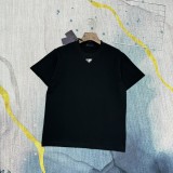 新作 プラダ コピー の春先の最新限定三角標個性的な半袖Tシャツ2色