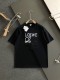 日本未入荷 ロエベ スーパーコピー 定番胸元のパステルカラー柄丸首半袖Tシャツ半袖