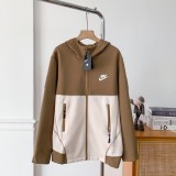 超奇跡の入荷☆ ナイキ 激安偽物 のパッチワークカラーキャップジャケット2色
