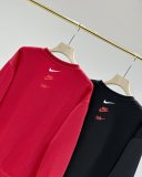 ★超人気 ナイキ 激安偽物 2024春のカップル用丸首トップス純綿パーカープルオーバー2色