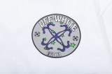 日本未入荷 オフホワイト コピーおすすめ OFF-WHITEエイリアン手描きアルファベット大判ロゴプリント