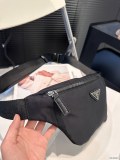 超話題! プラダ 激安通販 PRADA ナイロンウエストバッグ胸バッグ