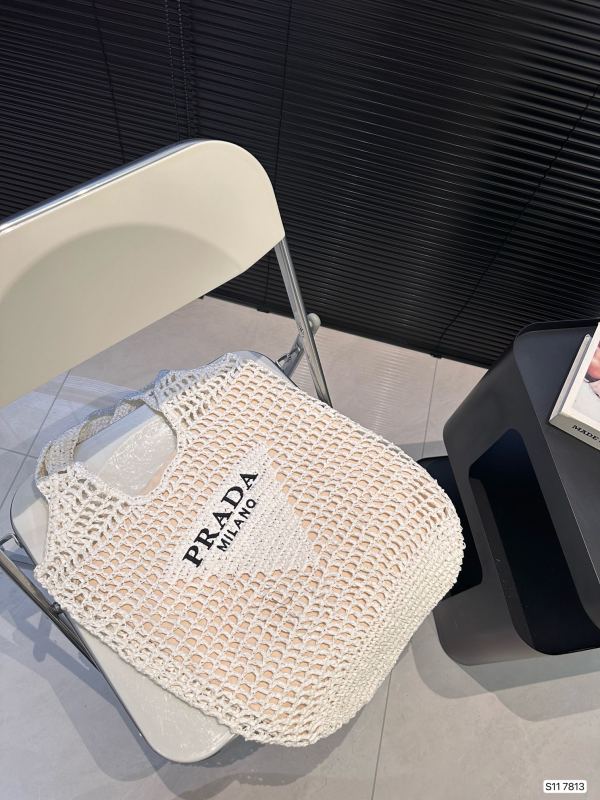 ★超人気 プラダ n級品 PRADA 編み 春夏の新しいトートバッグ