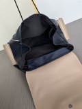 追跡付 プラダ 偽物通販 PRADA 2024最新デザインのプラダナイロン布と輸入子牛革リュック
