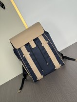 稀少 プラダ スーパーコピー PRADA  デザインのナイロン布と輸入子牛革リュック