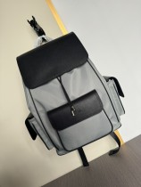 新作 プラダ 激安通販 PRADA 2024最新デザインのプラダナイロン布と輸入子牛革リュック