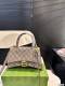 大人気 GucciグッチxBalenciagaバレンシアガ コラボ限定の砂時計バッグ