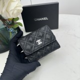 稀少 シャネル n級品 短財布