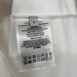 日本未入荷 モンクレール 激安通販 24SS新作ダックMレターフロッキード刺繍半袖Tシャツ