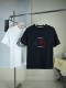 使い勝手良し モンクレール コピーおすすめ 刺繍大ロゴ綿丸首半袖Tシャツ メンズ レディース Tシャツ 半袖2色