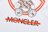 稀少 モンクレール n級品 オリジナルファブリック オフィシャル半袖Tシャツ