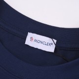 【限定】モンクレール コピー 2024 SS春と夏の新しいポケット刺繍ロゴラウンドネックショートスリーブTシャツ