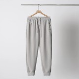 大人気 モンクレール 偽物通販 サマーワッフル ドローストリング 薄手スウェットパンツ2色
