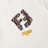 累積売上総額第１位！フェンディ 激安偽物 立体アップリケ位置決め刺繍ダブルクラフトTスリーブ