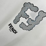 日本未入荷 フェンディ 激安通販 コピー 夏の新限定モデルFF個性モデル半袖Tシャツ
