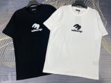 超話題! バレンシアガ 激安偽物 2024年春夏新作ロゴ入りラウンドネック半袖Tシャツ2色