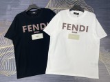 稀少 フェンディ スーパーコピー 春夏2024新作プリント丸首半袖Tシャツ