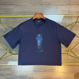 一目惚れ♪  バレンシアガ コピーおすすめ  SS24ニューボトルレタープリント半袖Tシャツ2色