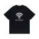 入手困難 バレンシアガ  n級品 520限定WIFIランウェイモデルプリント半袖Tシャツ
