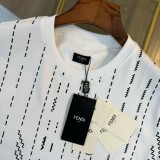 超話題! フェンディコピーおすすめ SS24文字入り半袖Tシャツ 2色