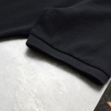 【限定】フェンディ n級品 ダブルF刺繍シンプルレーベルカジュアルポロシャツ半袖Tシャツ