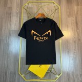 一目惚れ♪ フェンディn級品 SS24春夏新作アイロゴ文字プリント半袖Tシャツ