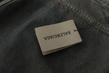 累積売上総額第１位！ バレンシアガ 偽物通販 2024新作逆ポケット破壊ジーンズ