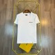入手困難 フェンディ激安偽物 SS24春夏新要素刺繍文字半袖2色