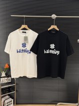 【話題商品！】バレンシアガ  n級品 24ssサマーニューグラフィティレタープリントラウンドネックTシャツ半袖2色
