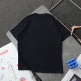 累積売上総額第１位！ バレンシアガ コピー カラフルレターバブルプリントロゴ半袖Tシャツ