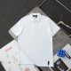 日本未入荷 フェンディ 激安偽物 ダブルF刺繍シンプルレーベルカジュアルポロシャツ半袖Tシャツ