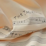 【話題商品！】バレンシアガ コピーおすすめ 着古した新しい音符のロゴプリント半袖Tシャツ