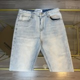★超人気 バーバリー n級品 軍馬 TB文字刺繍 カウンターシンクロ 新作ヘビーウォッシュジーンズ