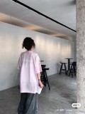 使い勝手良し バレンシアガ コピー 24ss ウォッシュドカップル ラウンドネック半袖Tシャツ2色