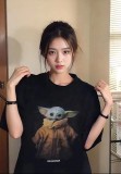 大人気 バレンシアガ 激安通販 2024SS春夏ホワイトインクモンスタープリント半袖Tシャツ