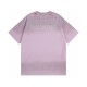 入手困難 バレンシアガ コピーおすすめ 文字LOGOは穴が古い半袖Tシャツ