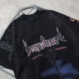 入手困難 バレンシアガ 偽物通販 インバーテッドナイトパイロン ラウンドネック半袖Tシャツ