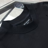 一目惚れ♪ バレンシアガ コピーおすすめ メタリック サンスクリット ラウンドネック 半袖Tシャツ