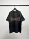 追跡付 バレンシアガ コピーおすすめ メンズ＆レディース ライトニングプリントレター半袖Tシャツ