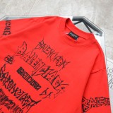 超奇跡の入荷☆ バレンシアガ コピー ロゴプリント 半袖Tシャツ