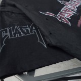 入手困難 バレンシアガ 偽物通販 インバーテッドナイトパイロン ラウンドネック半袖Tシャツ
