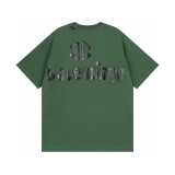 一目惚れ♪ バレンシアガ 激安偽物 2024 SSクラシックテープパルププリント半袖Tシャツ